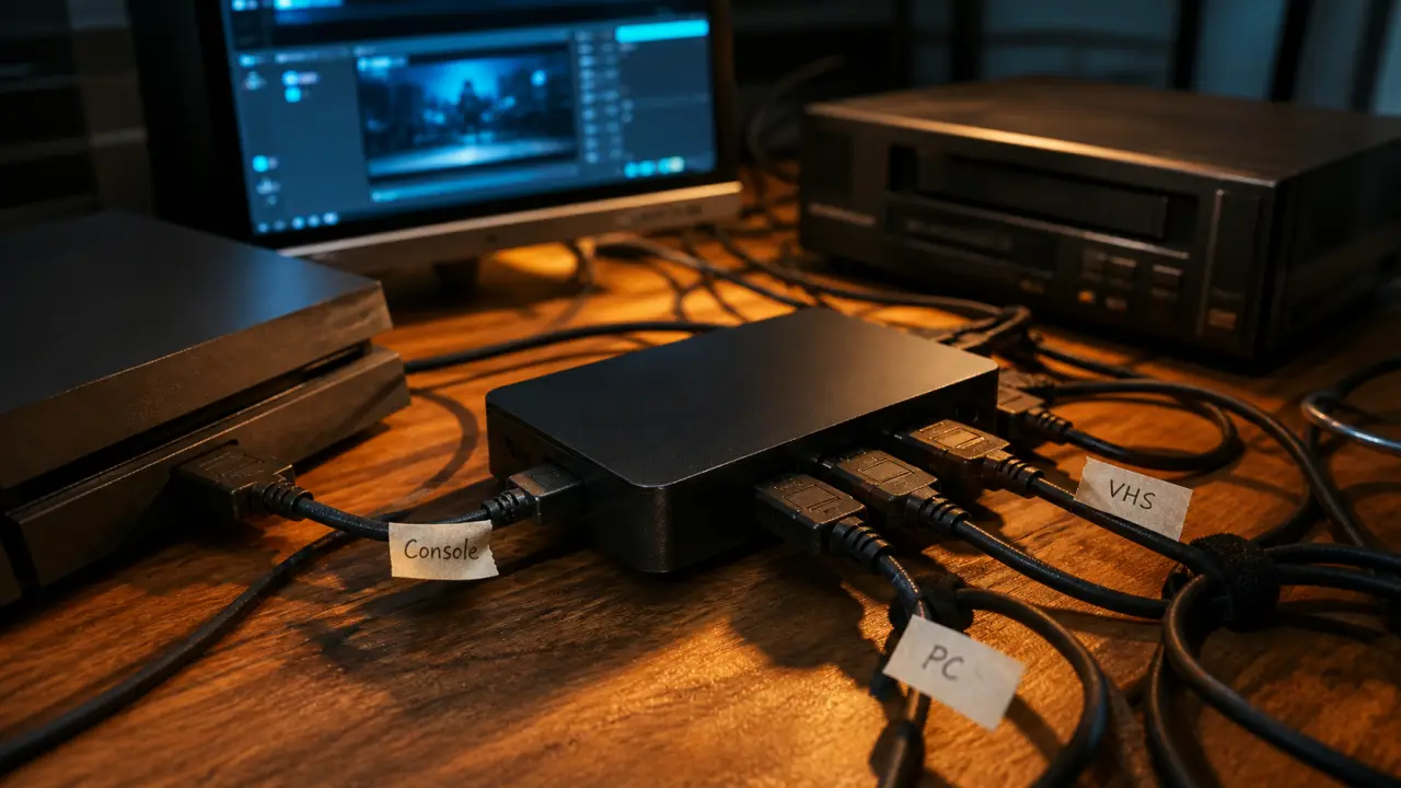 Carte de capture pour console, 2 PC ou VHS