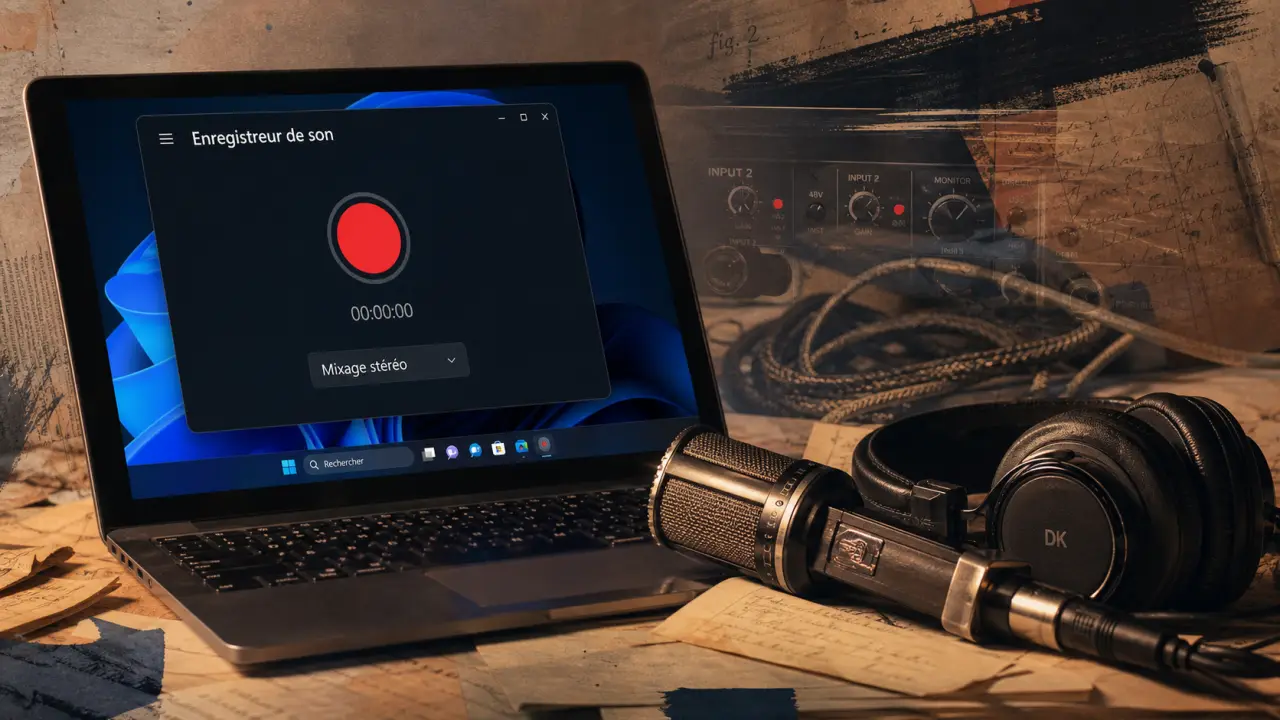 Enregistrer le son de son pc windows 11 : micro et système