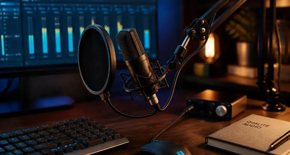 Micro de streaming cardioïde, clarté audio, isolation et budget