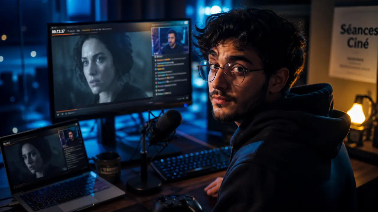Activer série de visionnage twitch sur PC : vérifier les réglages Ciné Twitch