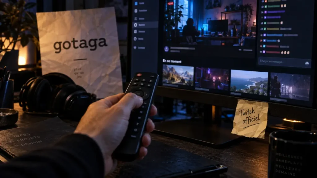 Gotaga sur Twitch : chaîne officielle, VOD et émissions à retrouver