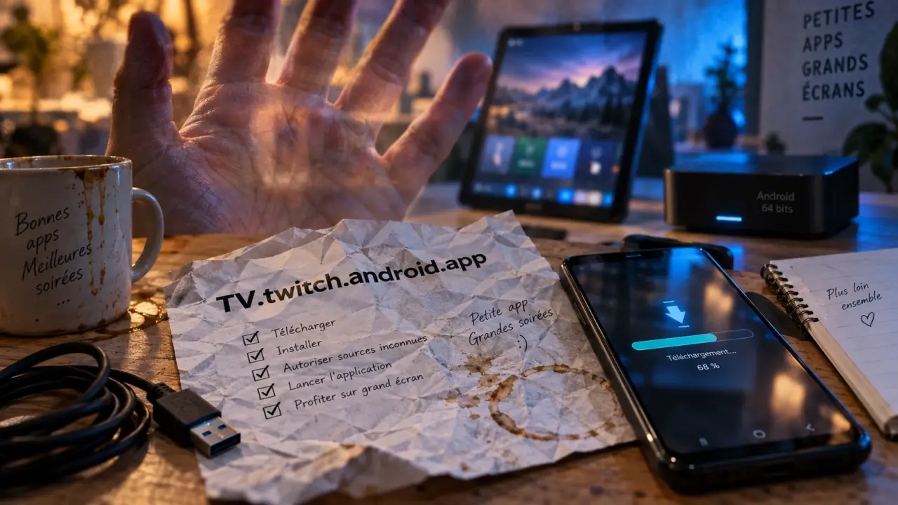 TV Twitch Android App APK ARM64 v8a pour éviter les blocages d’installation sur Android