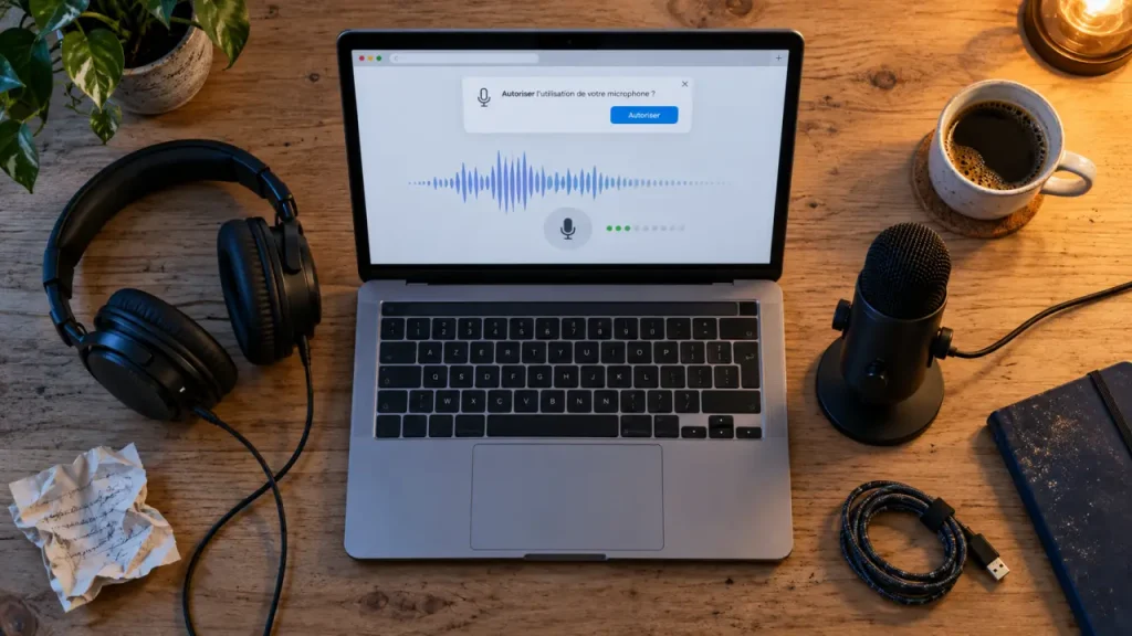 Test microphone : autorisation, signal et dépannage avant une réunion
